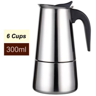 หม้อต้มกาแฟ 6cup Moka pot 300ml