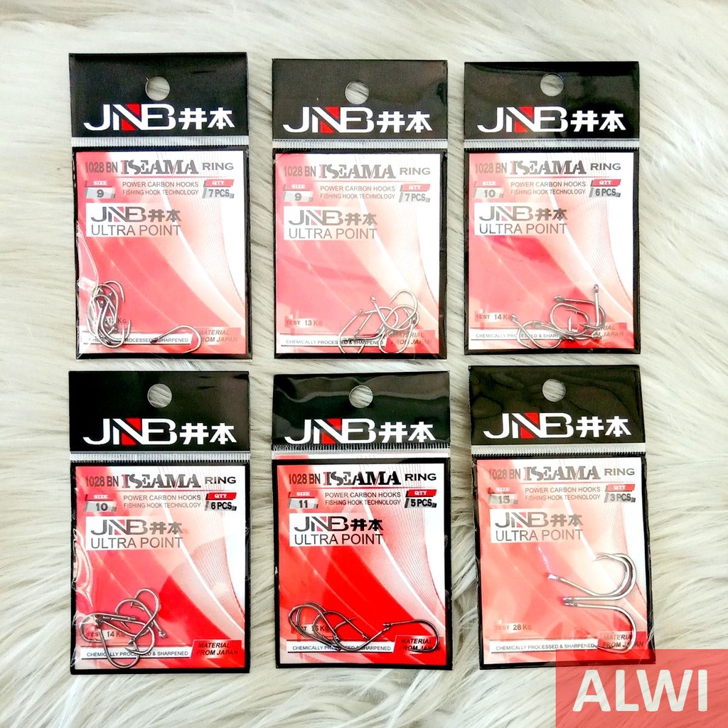 MATA JNB ISEAMA เบ็ดตกปลา RING 1028 BN