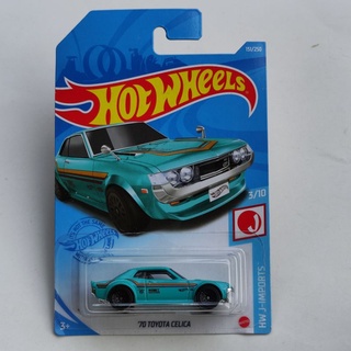 hotwheels toyota Celica สีเขียว