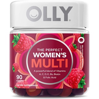 พร้อมส่ง‼️นำเข้าจาก USA💯 วิตามินรวม Olly Gummy Womens Multi 90 ชิ้น