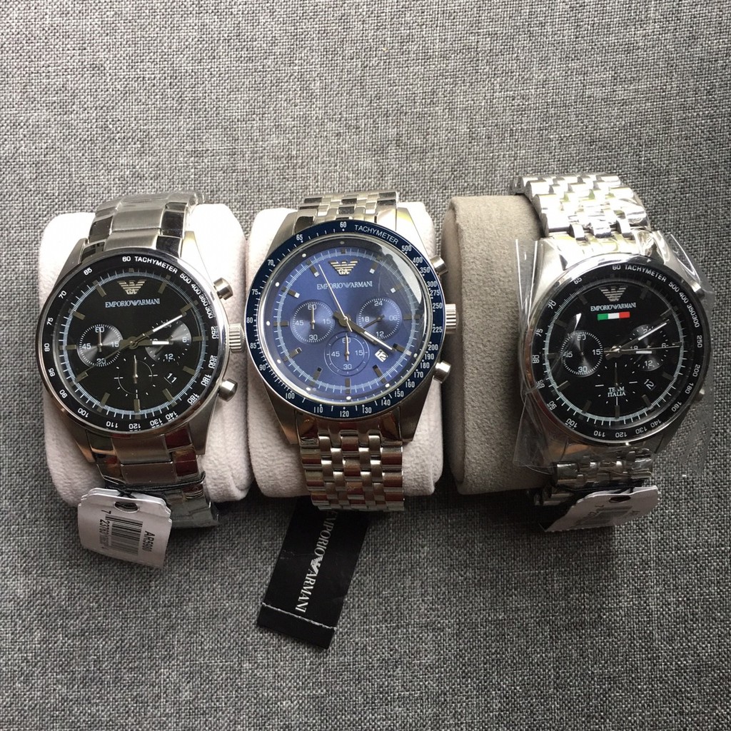 AR5983นาฬิกา Emporio Armani ตัวเรือนและ สายเป็นสแตนเลส ราคาสบาย ๆ จ้า