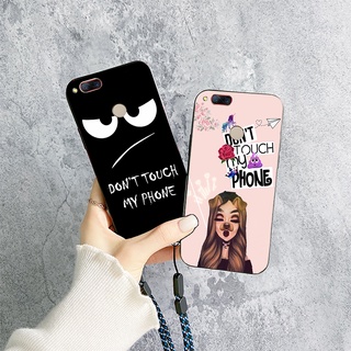 (Dont Touch My Phone) ZTE Nubia Z11 Max Z17 Mini S Z17S Z18 Mini เคสโทรศัพท์ พร้อมสายรัดข้อมือ
