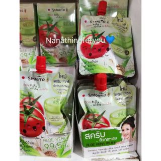 Smooto Tomato Aloe Snail Jelly Scrub