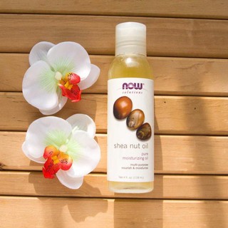 น้ำมันเมล็ดเชียนัทบริสุทธิ์ Shea Nut Oil, Pure Moisturizing Oil 118 mL (Now Foods®)