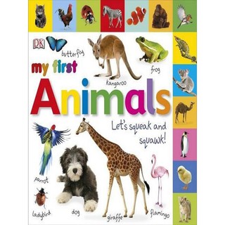 หนังสือภาษาอังกฤษ MY FIRST ANIMALS LETS SQUEAK AND SQUAWK มือหนึ่ง