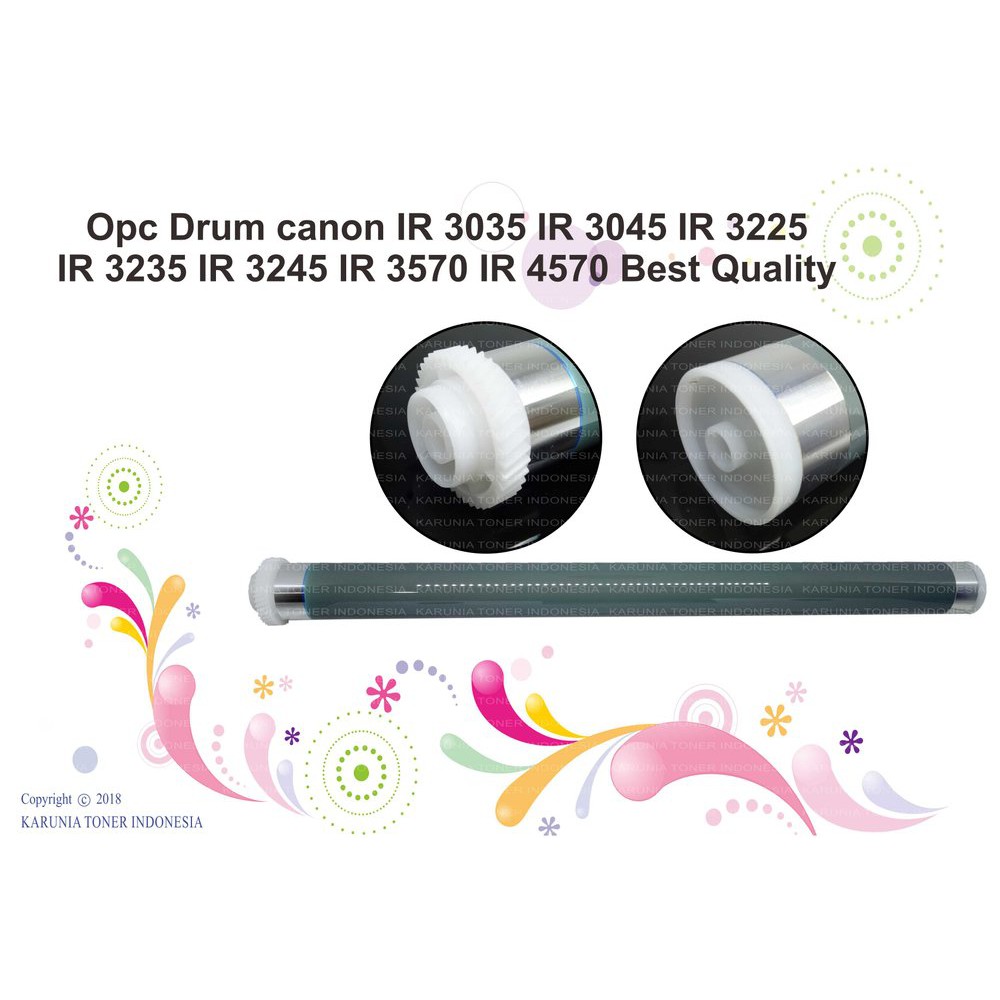 กลอง Opc Canon IR3035/ IR3045/ IR3225/ IR3235/ IR3245/ IR3570/ IR4370/ DOUBLE COATING ที่ดีที่สุด