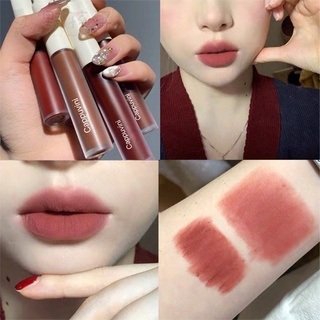 Cappuvini Velvet Matte ลิปสติกเคลือบริมฝีปากให้ความชุ่มชื้นกันน้ํา ลิปจีน ลิปสติกเซต Lipstick ลิป ลิปสติก ลิปลอก ลิปจิ๋ว ลิปแมท ลิปทินท์ ลิปติก ลิปจีน ลิปสติกเซต ลิปสติกกันน้ำ ลิปติดทนนาน ดินสอเขียนขอบปาก ลิปเกาหลี ลิปสติกนักเรียน