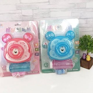 Bubble camera กล้องเป่าฟอง มีไฟมีเสียง Disney ของเล่นเด็ก กล้องทำฟองสบุ่ ลายมิกกี้และมินนี่ เป่าฟองอัตโนมัติ TY135