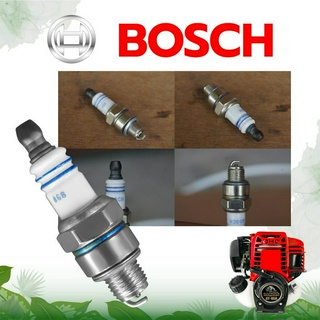 หัวเทียน BOSCH 4 จังหวะ เครื่องพ่นยา เครื่องตัดหญ้า เลื่อยยนต์ รุ่น WS7F ระบบ เกษตร พร้อมส่ง อย่างดี