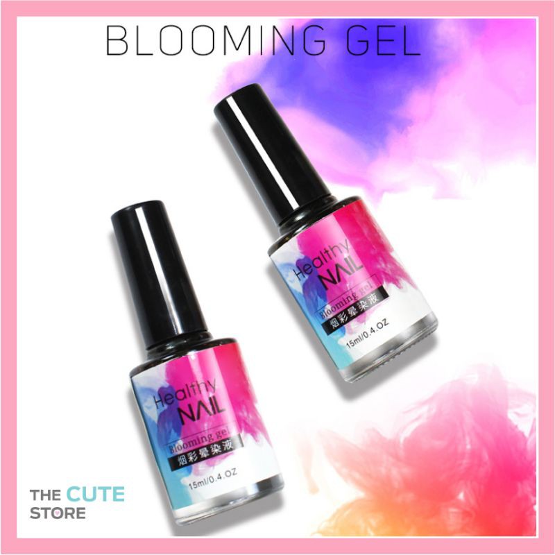 ใหม่​ สีฟุ้ง​ Blooming​ gel​ สวยๆ