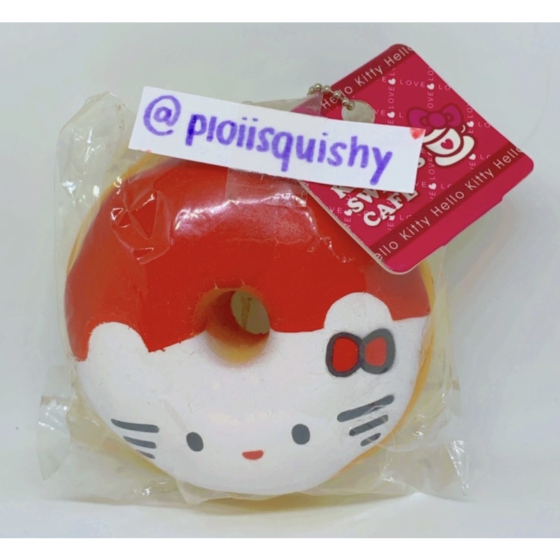 สกุชชี่ โดนัทคิตตี้ ❤️ Sanrio Hello Kitty Donut Squishy