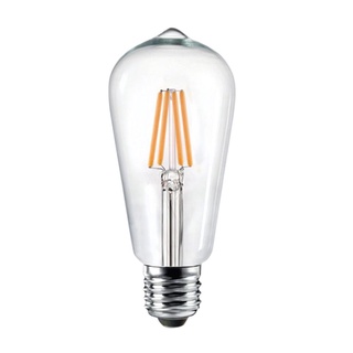 หลอด LED หลอดไฟ LED NAGAS ST64 FILAMENT 4 วัตต์ WARMWHITE E27