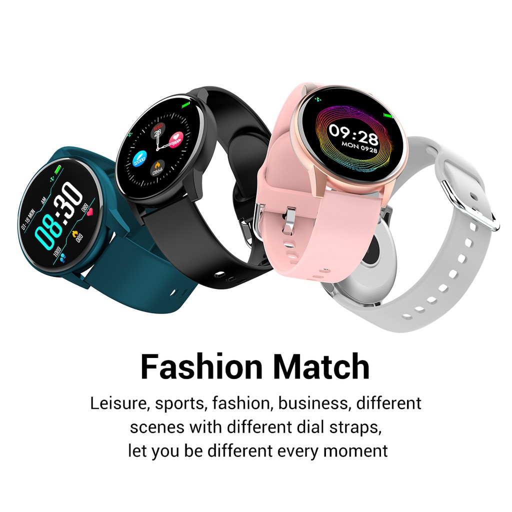 Todex kw19 Smart Watch หน้าจอสัมผัสเดี่ยวสำหรับ Android/iOS
