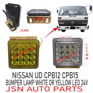 J106s01c ไฟตัดหมอก LED 24V สากล NISSAN UD CPB12 CPB15