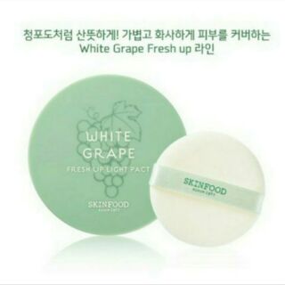 Skin Food White Grape Fresh Up Light Pact รุ่นใหม่