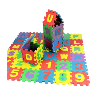 โปรโมชั่น : spb แผ่นบอร์ดโฟม EVA ต่อกัน ลายตัวเลข ของเล่นฝึกสมองสำหรับเด็ก 36 ชิ้น