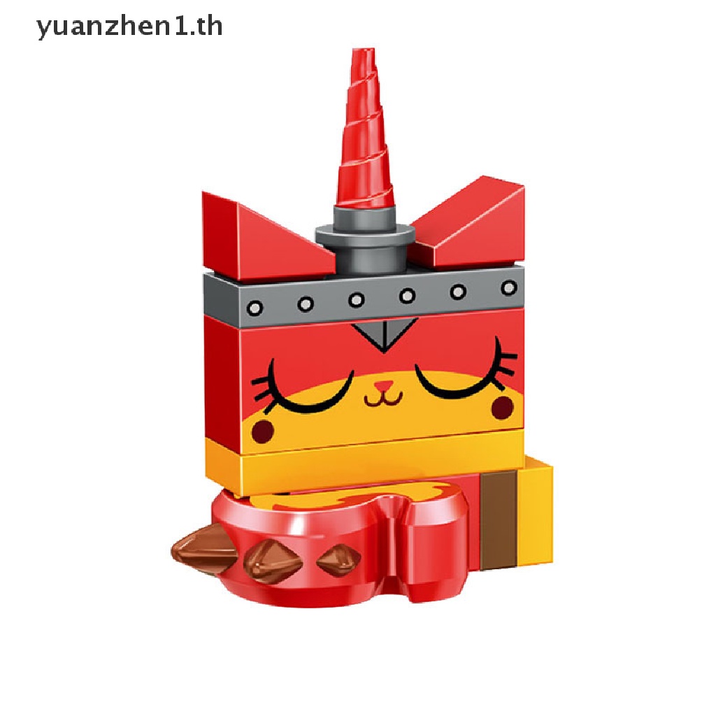 YAZHEN 8Pcs Building Blocks Movie Bricks Unikitty Super Angry Astro ...