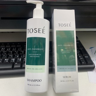 โทซิเอ้ แอนตี้ แดนดรัฟ TOSEÉ Anti-Dandruff SHAMPOO 350ml./SERUM 100ml.
