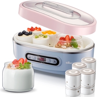 เครื่องทำโยเกิร์ต Bear yogurt machine household small mini full self-braking dormitory fermentation machine