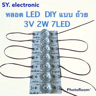 หลอด แปลง แอลอีดี(LED)TV 3v2w7LED