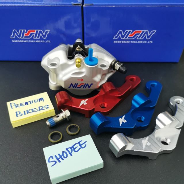 Caliper BRACKET Y15ZR 2 POT NISSIN