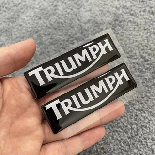 สติกเกอร์เรซิ่น ลาย Trident 660 Street Triple 675 1050 Tiger 800 Bobber Daytona 67 สําหรับติดตกแต่งรถจักรยานยนต์