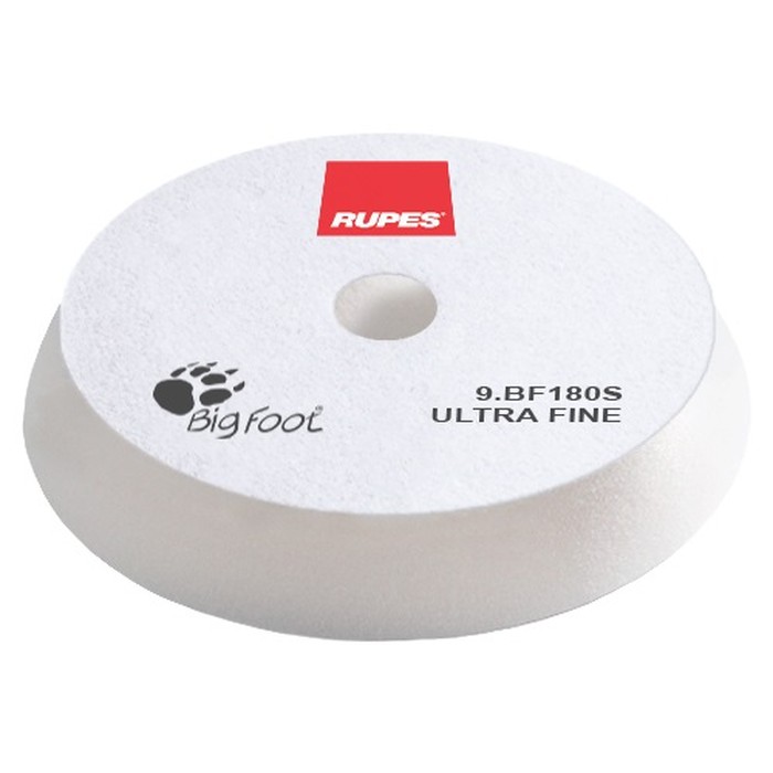 RUPES BigFoot White UltraFine Polishing Foam 7" 150-180mm
