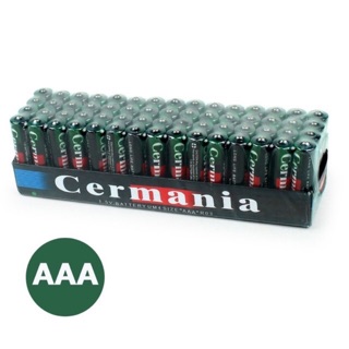 Telecorsa ถ่าน แบตเตอรี่  AAA แพ็ค 60 ชิ้น Cermania  รุ่น Cermania-AAA-00f-Song