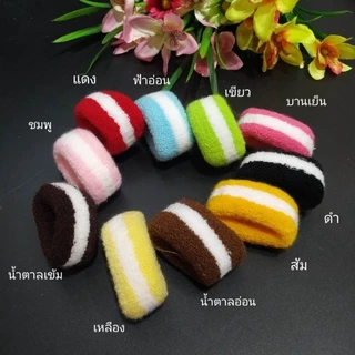 โดนัดมัดผม ยางยืดรัดผม รัดไม่ทำให้ผมเป็นลอย