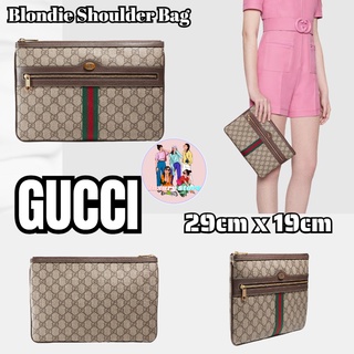 gucci Ophidia series/ GG Supreme ผ้าแคนวาส/ที่ใส่การ์ด/กระเป๋าใส่เหรียญ/กระเป๋าซิป