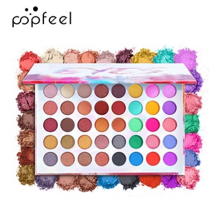 POPFEEL 40 Colors Pearly Matte Multicolor Combination Eyeshadow Palette EP40 Ap6Y