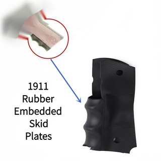 แผ่นยางกันลื่น Pg1911-1 1911 1911 อุปกรณ์เสริมยุทธวิธีกลางแจ้ง