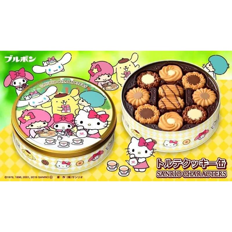 BOURBON SANRIO CHARACTERS TORTE COOKIES คุกกี้รวมรส​sanrio​ คุกกี้bourbon