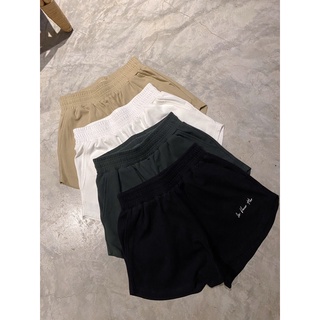 Lafleur her - Sissy shorts กางเกงขาสั้น sweat pants ผ้าคอตตอนผสมSpandex