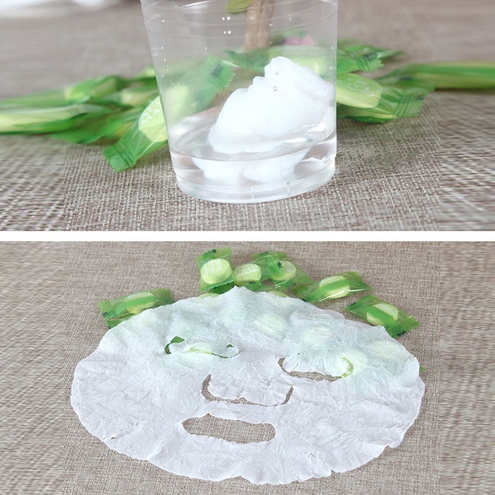 30/Women Compressed Facial Face Mask Sheet Paper DIY Natural Skin Care ...