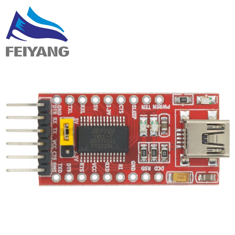 Ft232Rl Ft232 Usb To Ttl 5V 3.3V อะแดปเตอร์สายเคเบิ้ลดาวน์โหลดเป็น Serial อะแดปเตอร์โมดูล Usb To 232