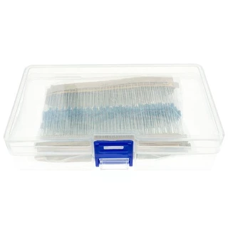 ตัวต้านทาน 600 ชิ้น Resistor 1/4W 1% แพ็ครวม 30 ค่า ค่าละ 20 ชิ้น รวมเป็น 600 ชิ้น