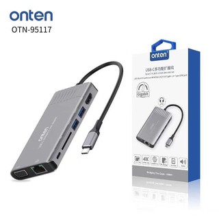 Onten OTN-95117( 8 IN 1 )Type-C Multi Function Dock Station.