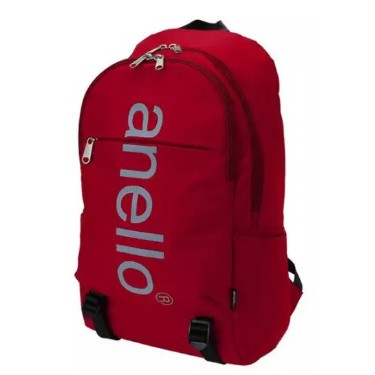 Anello Big Logo print daypack (Anello Backpack) กระเป๋าเป้สีแดงสุดชิค ของแท้แก่ะกล่อง