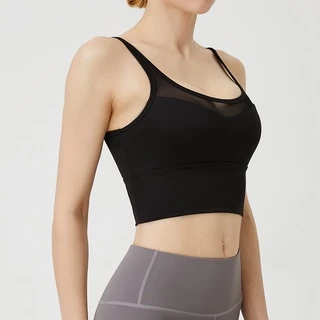 [Crassula] แท้ สปอร์ตบรา เสื้อกล้ามออกกำลังกาย Sport Bra ดีไซน์สายคู่ สวมใส่สบาย ระบายอากาศได้ดี
