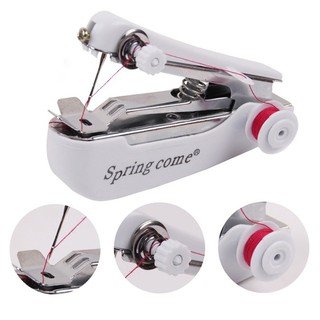 luv จักรเย็บผ้ามือถือ ขนาดพกพา Spring Come Mini Handheld Sewing Machine (คละสี)