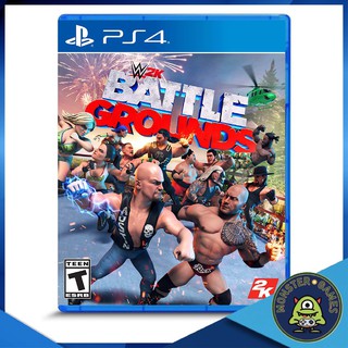 W2K Battle Grounds Ps4 Game แผ่นแท้มือ1!!!!! (W2K Battle ground Ps4)(W2K Battlegrounds Ps4)(WWE 2K Ps4)
