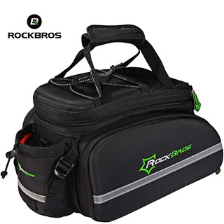 Rockbros กระเป๋าเก็บของ กันน้ํา กันฝน พร้อมสายคล้องไหล่ สําหรับที่นั่งด้านหลังรถจักรยาน