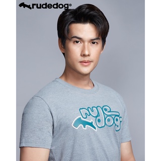 Rudedog By Hashtag เสื้อยืดแขนสั้น ทรงผู้ชาย รุ่น LED สินค้าลิขสิทธิ์แท้