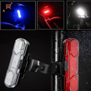 ไฟท้ายจักรยาน LED เพื่อความปลอดภัย / ไฟเตือนแบบชาร์จ USB ไฟท้ายเลเซอร์ / อุปกรณ์จักรยานเสือภูเขา สําหรับเสือหมอบ