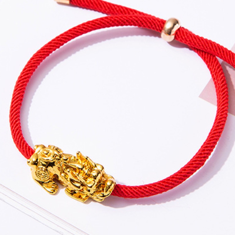 ด้ายแดงปี่เซียะ ทำพิธีแล้ว ด้ายแดงรุ่นใหม่รับโชคปี 65เสริมความรัก ค้าขาย ปี่เซียะรับทรัพย์ 🇭🇰แท้HK100%🇭🇰 ด้ายแดง ด้ายแดงล้วน วัดหวังต้าเซี่ยน โชคลาภ สุขภาพ ความรัก - รูปที่ 4