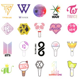 แหวนนิ้วมือ Kpop Exo Twice Got 7 Blackpink Wannaone 1 ชิ้นพวงกุญแจ