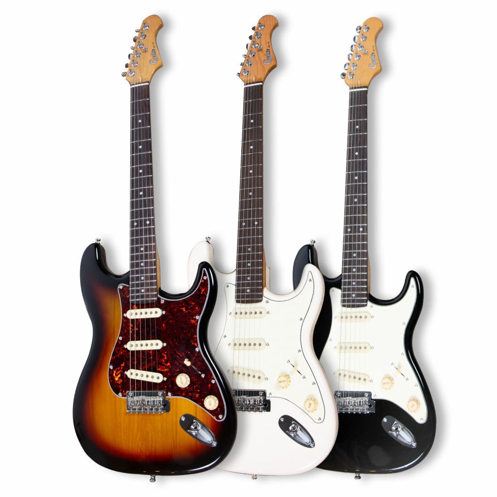 กีตาร์ไฟฟ้า Gusta รุ่น GST-03 SSS (กรุณาสอบถามจำนวนสินค้าก่อนสั่งซื้อ)