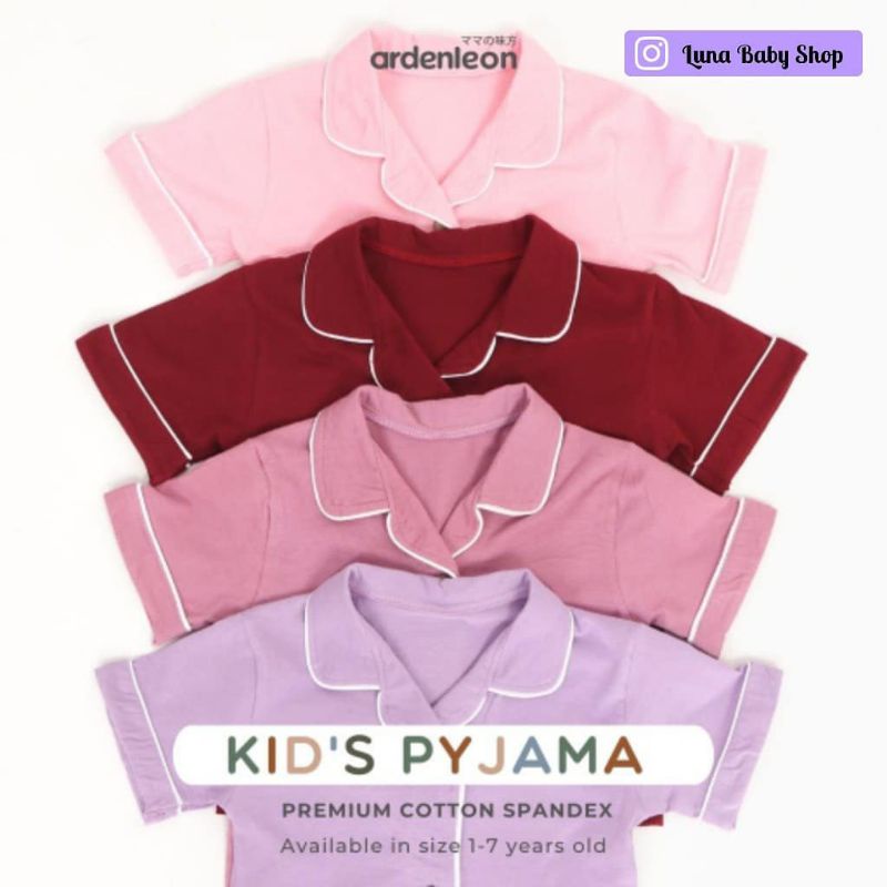 Ardenleon Kids Pyjamas 1-7 ปี
