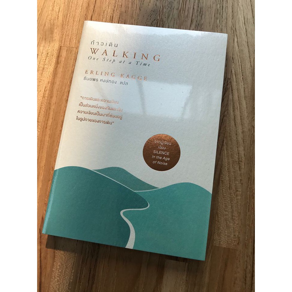 หนังสือ WALKING One Step at a Time : ก้าวเดิน / Erling Kagge omg
